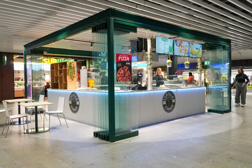 Lippulaiva tortilla corner